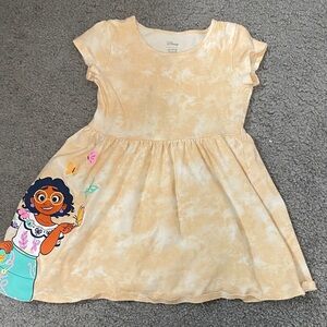 Disney Kids Dress - Cream with Character Design
